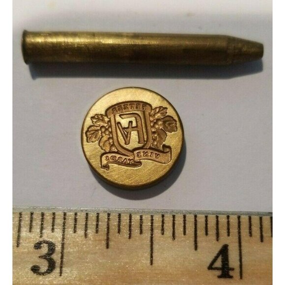 Fetzer Vineyards Token Coin and Die Punch Rare Set SC77 - Picture 3 of 3